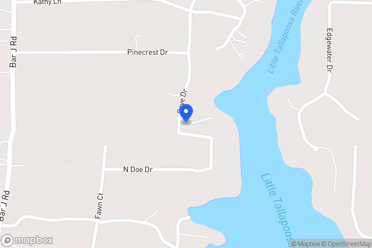 Map of 110 Cove Dr