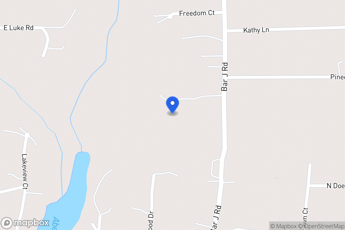 Map of 1255 Bar J Rd