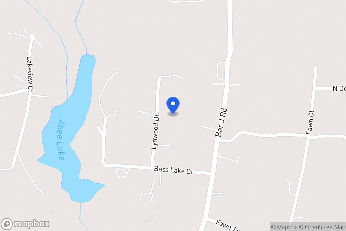 Map of Lynwood Ct
