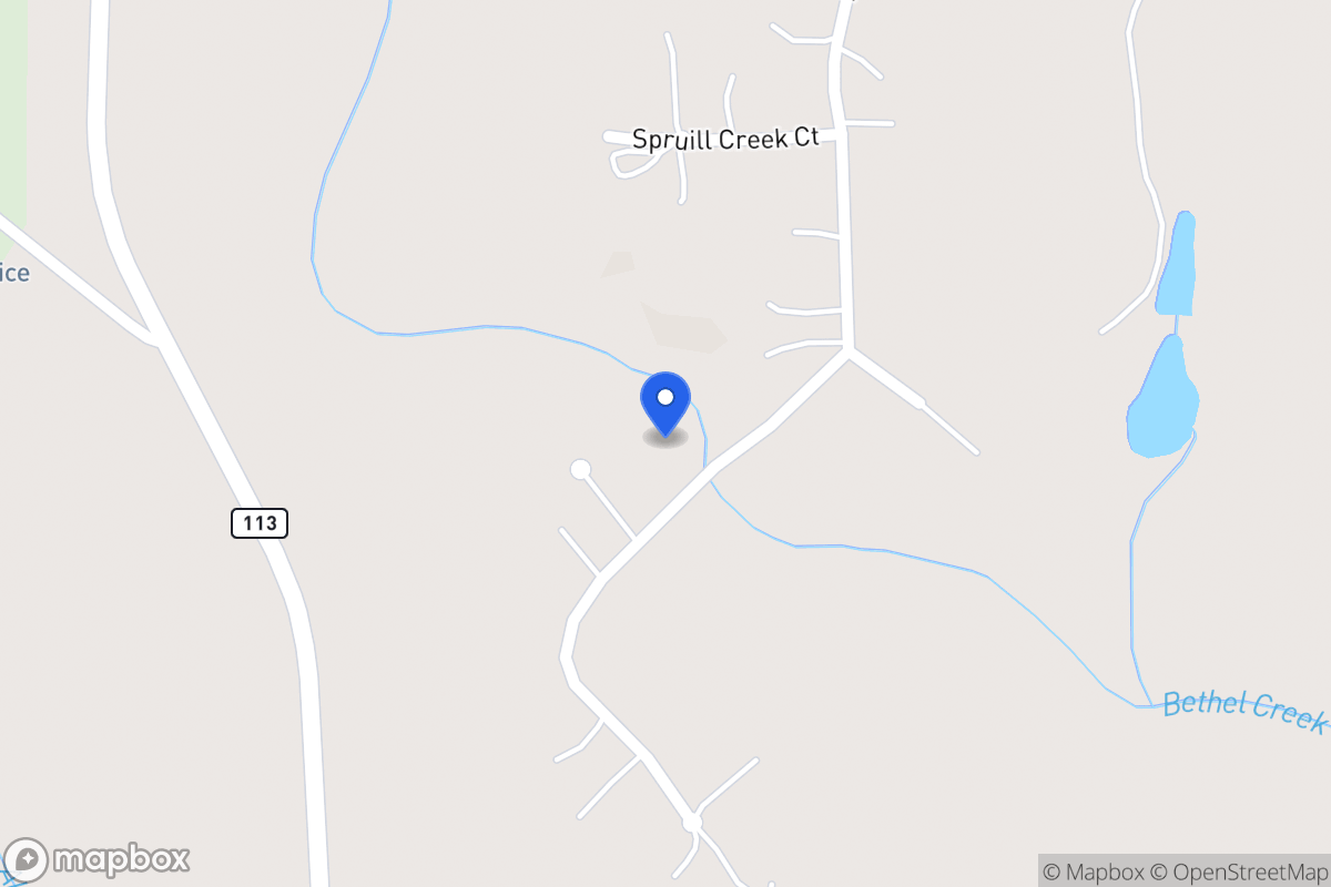 Map of 231 Spruell Creek Dr