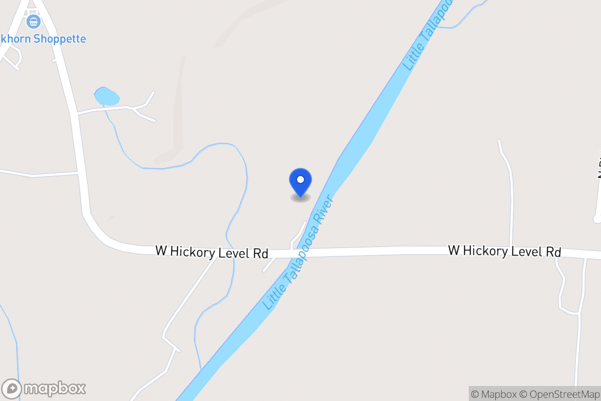 Map of 286 W Hickory Level Rd