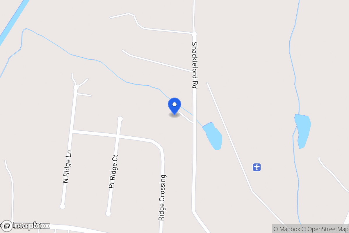 Map of 162 Shackleford Rd