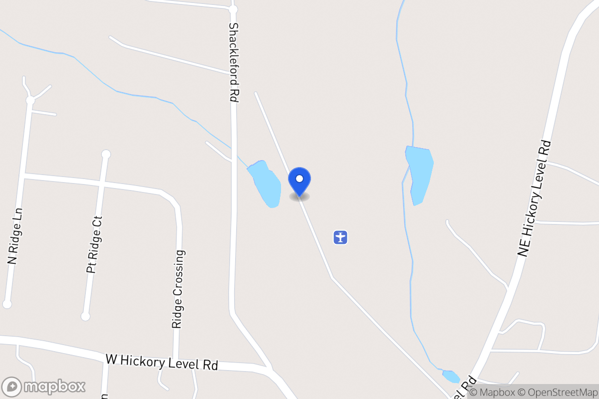 Map of Shackleford Rd