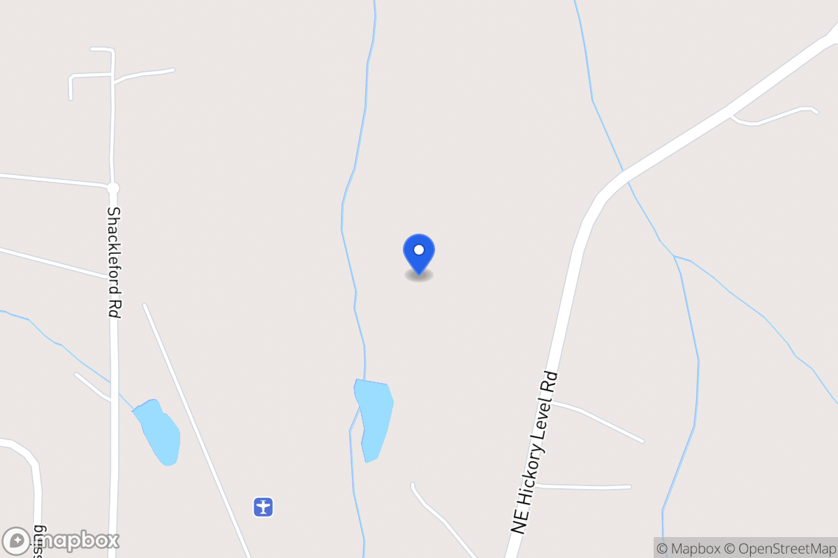 Map of 3219 Ne Hickory Level Rd