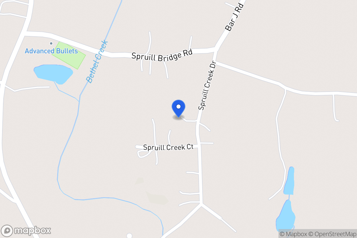 Map of 71 Spruell Creek Dr