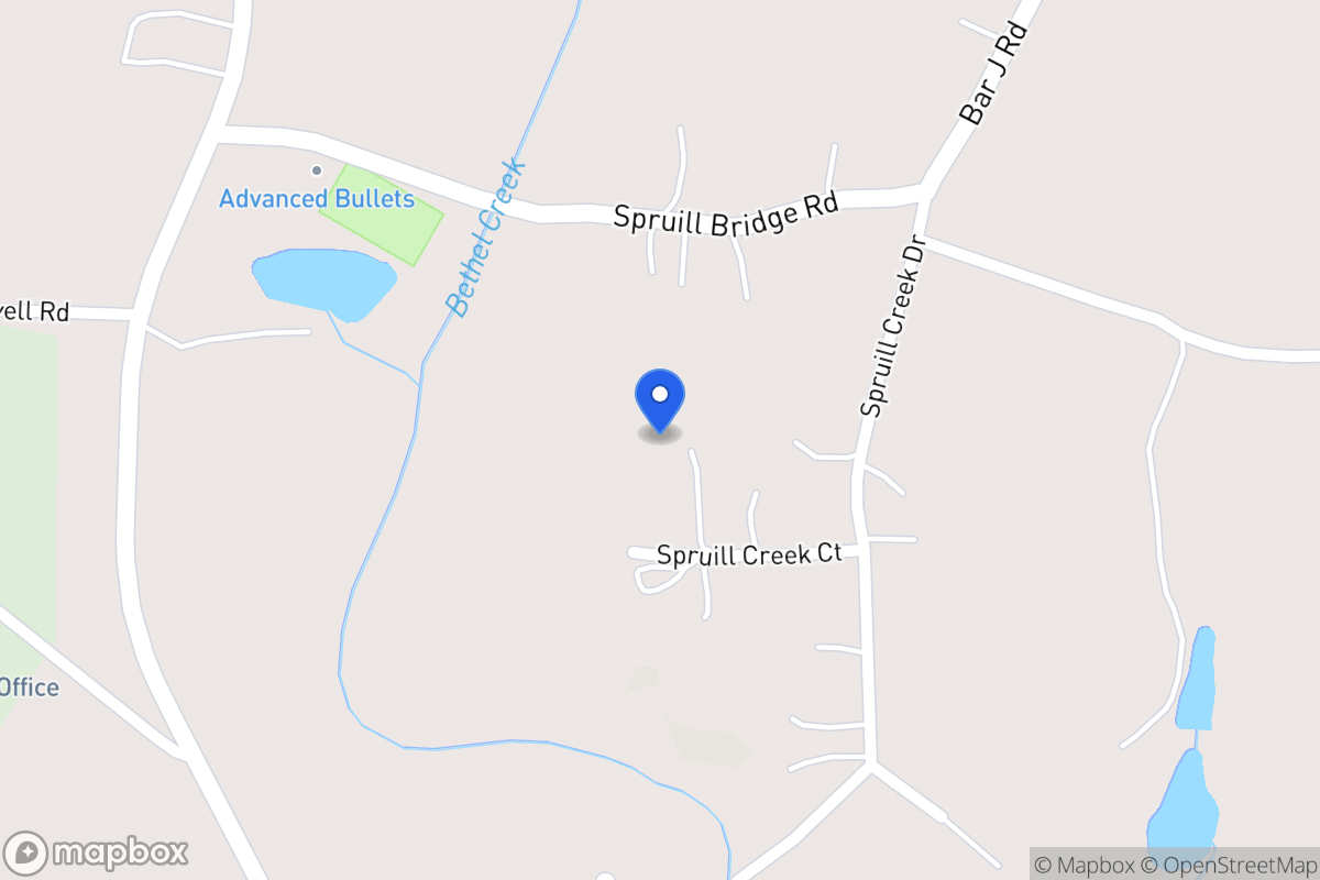 Map of 51 Spruell Creek Ct