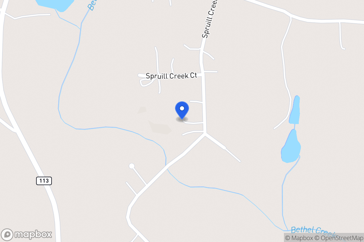 Map of 161 Spruell Creek Dr