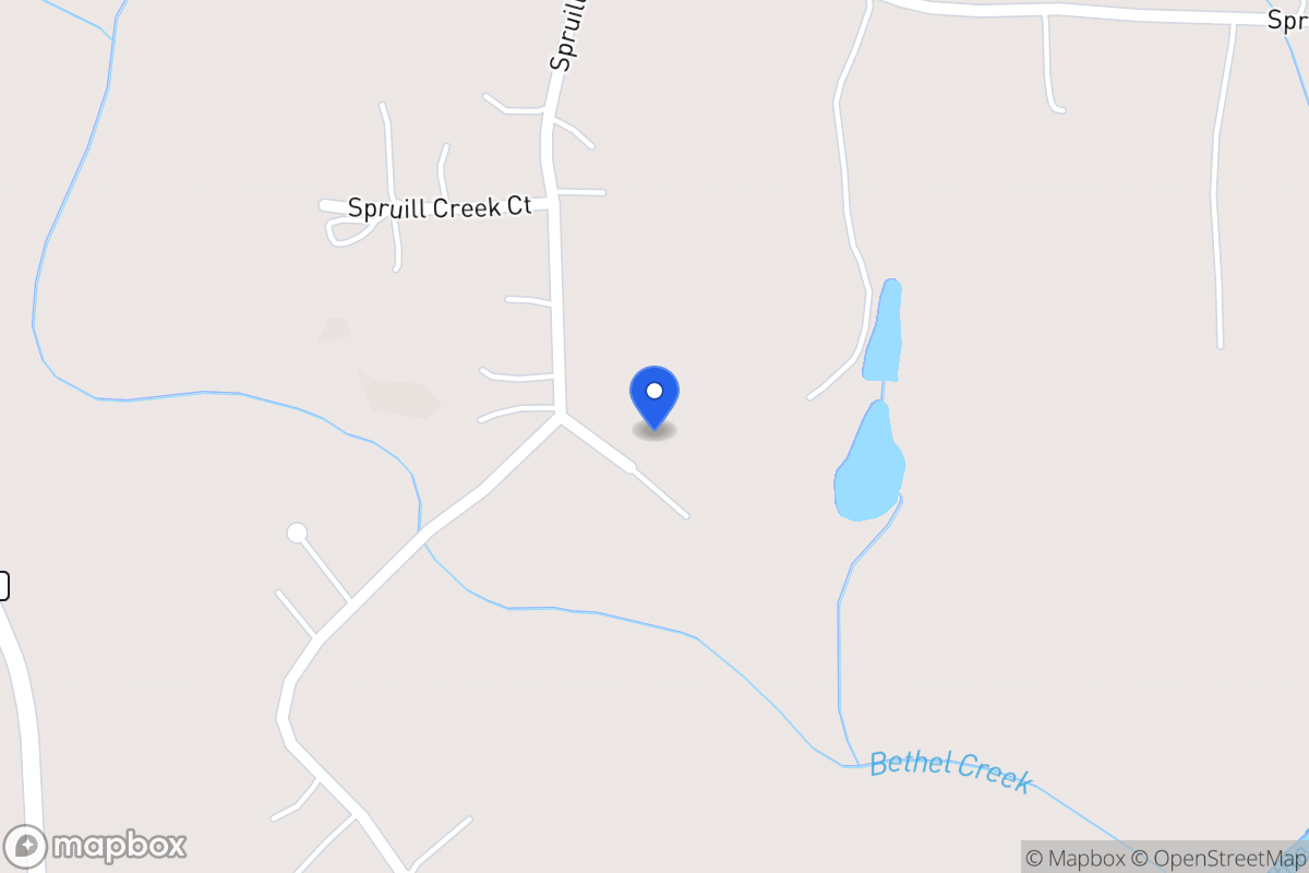 Map of 36 Spruell Creek Ln