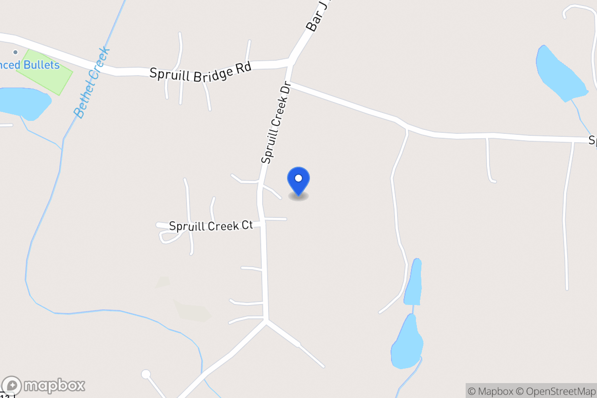 Map of 90 Spruell Creek Dr