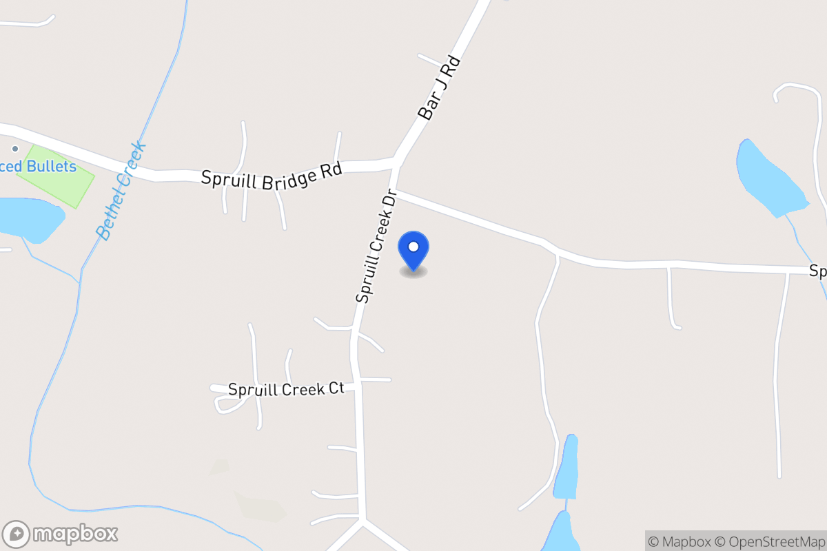 Map of 54 Spruell Creek Dr