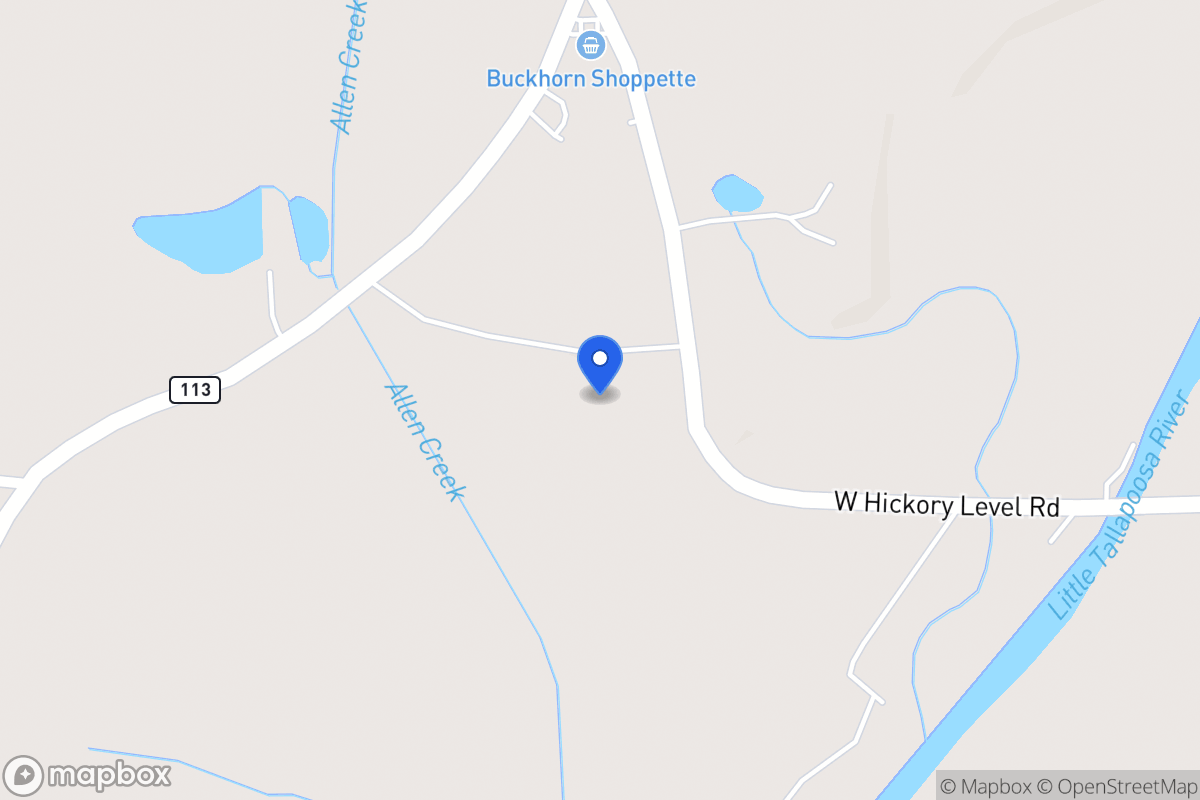 Map of 100 W Hickory Level Rd