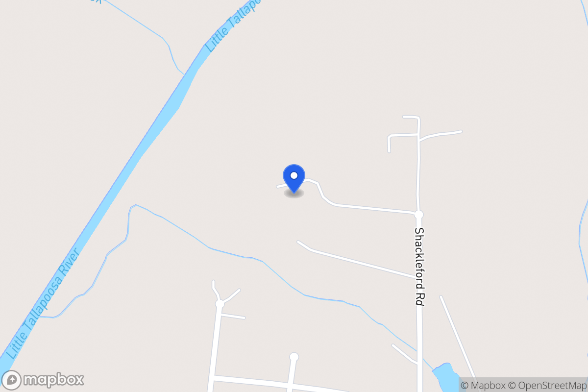 Map of 274 Shackleford Rd