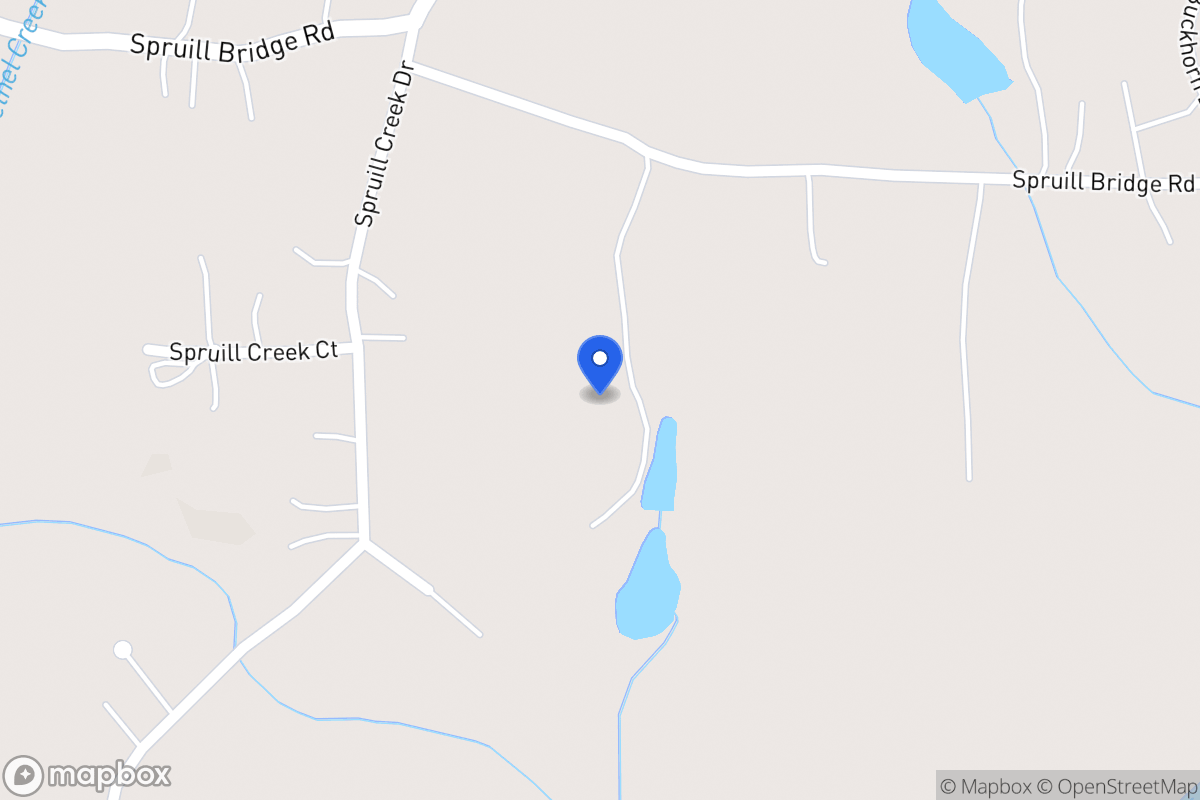 Map of 301 Spruill Bridge Rd