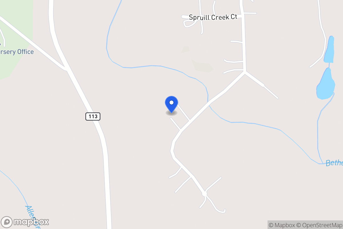 Map of 265 Spruell Creek Dr
