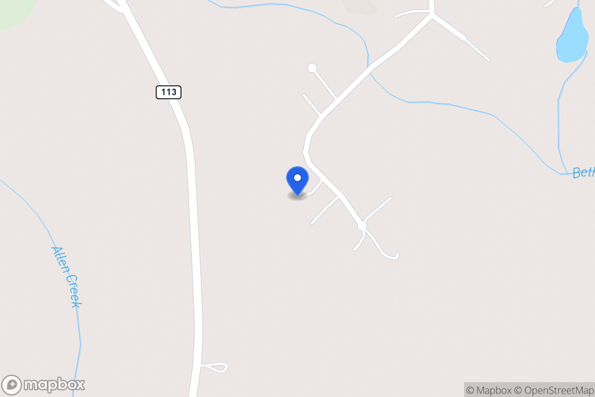 Map of 317 Spruell Creek Dr