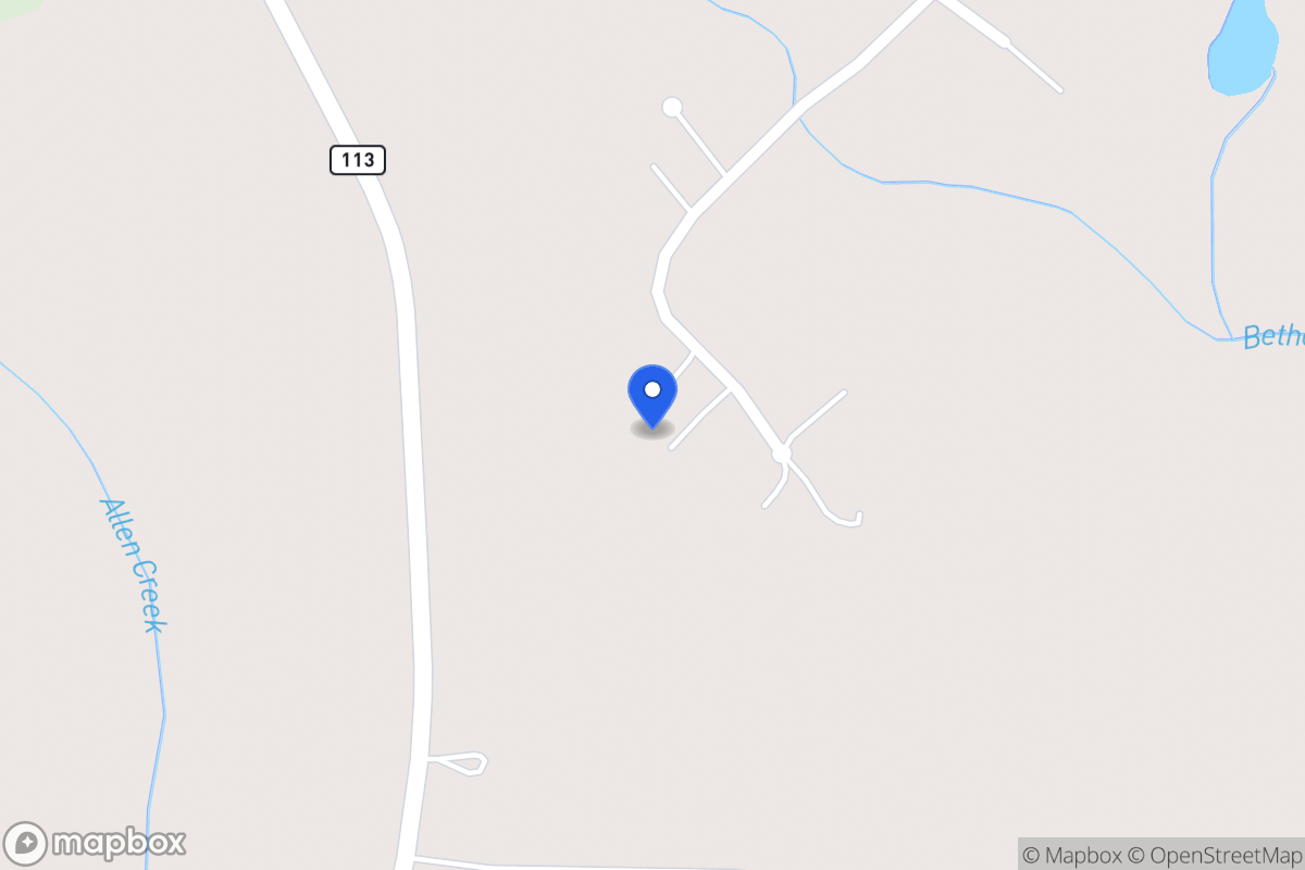 Map of 329 Spruell Creek Dr