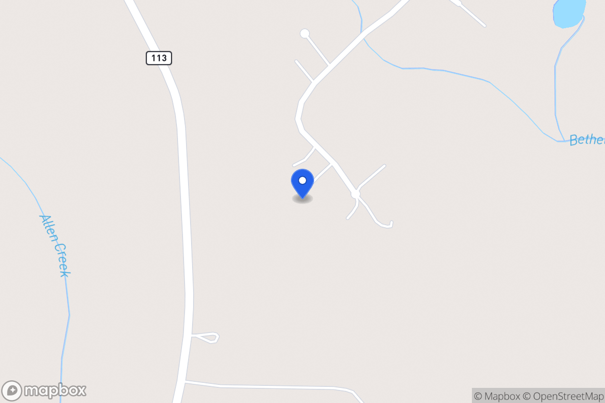Map of 341 Spruell Creek Dr