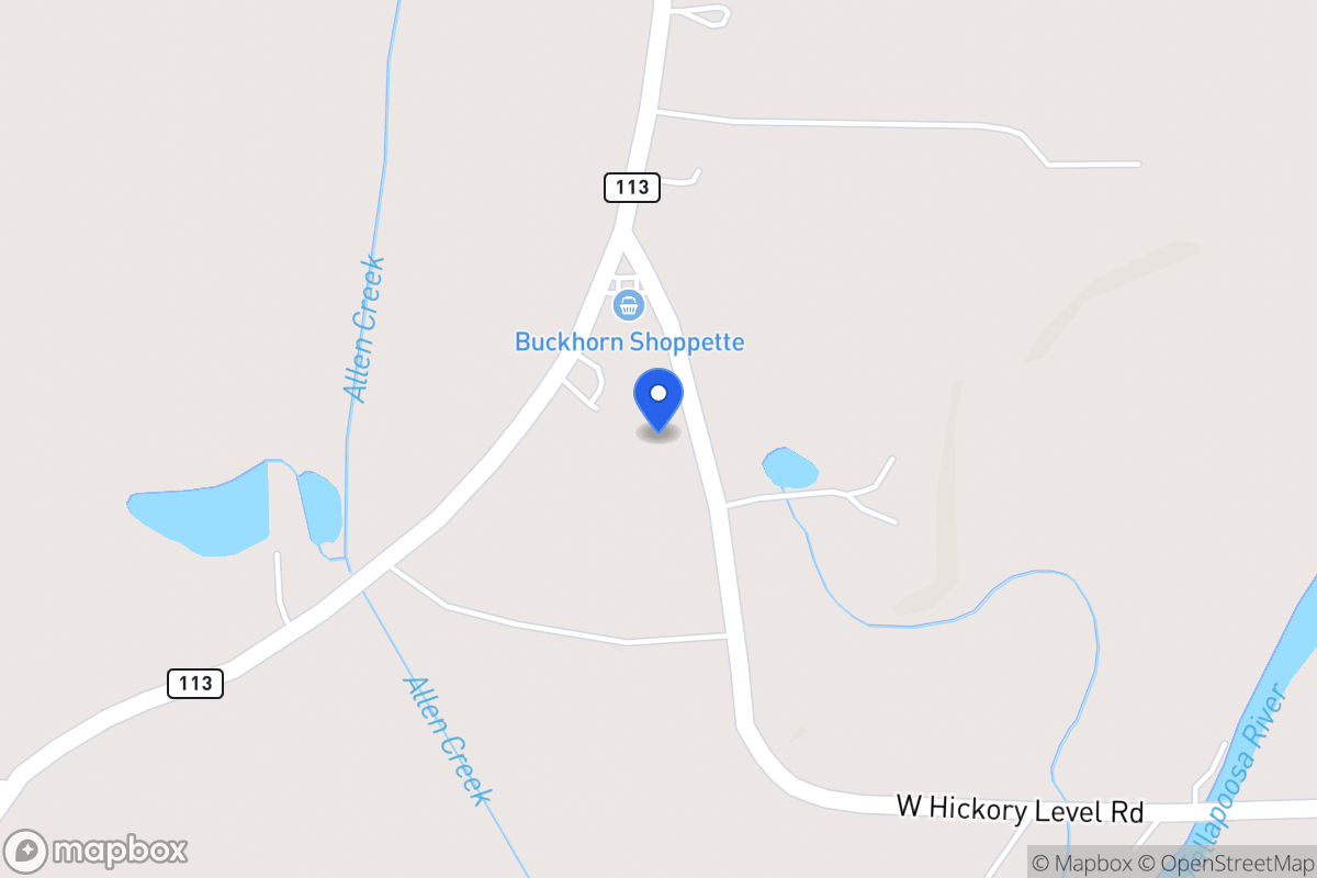 Map of 51 W Hickory Level Rd