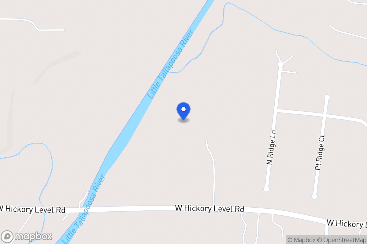 Map of 410 Hickory Level Rd