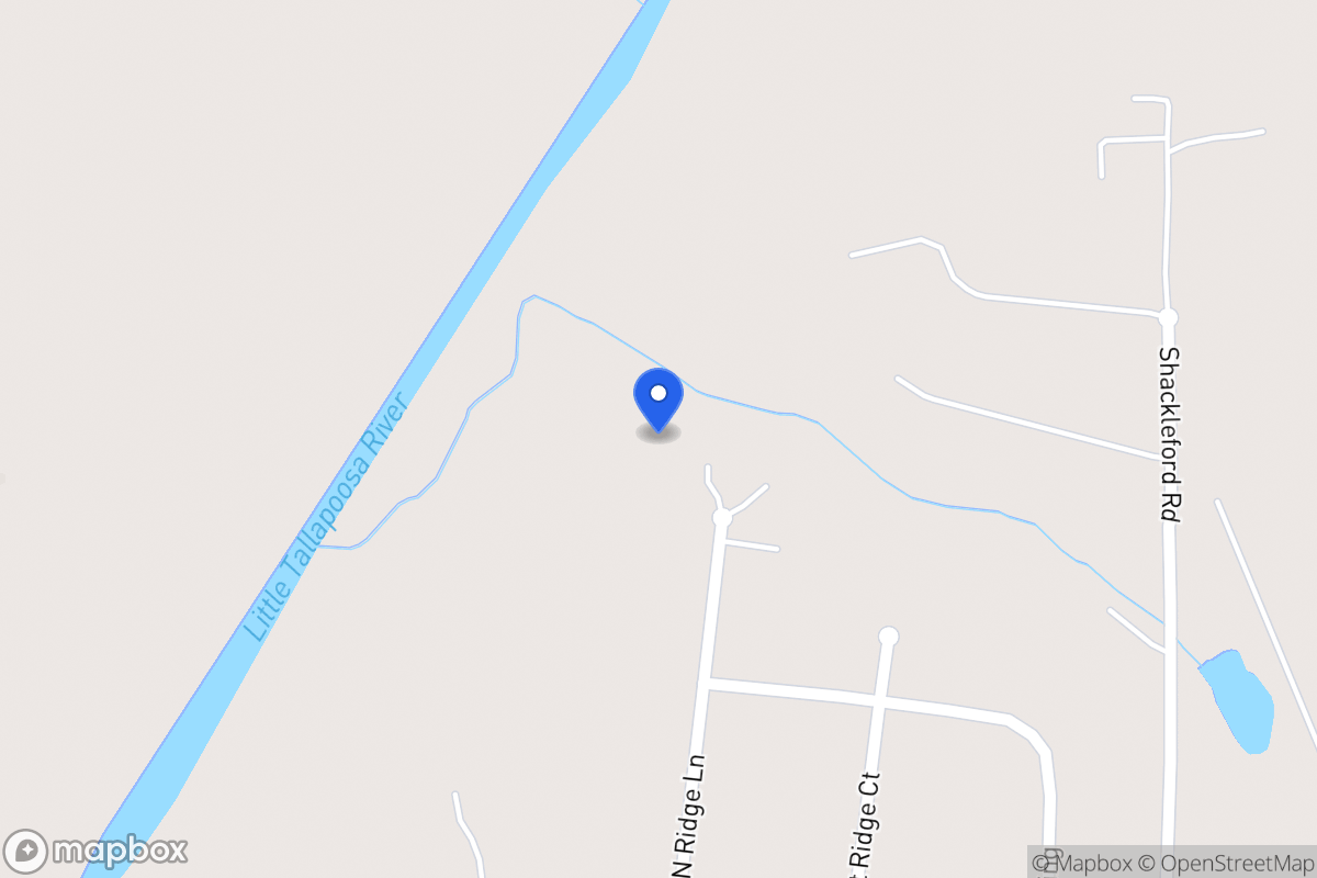 Map of 304 North Ridge Ln