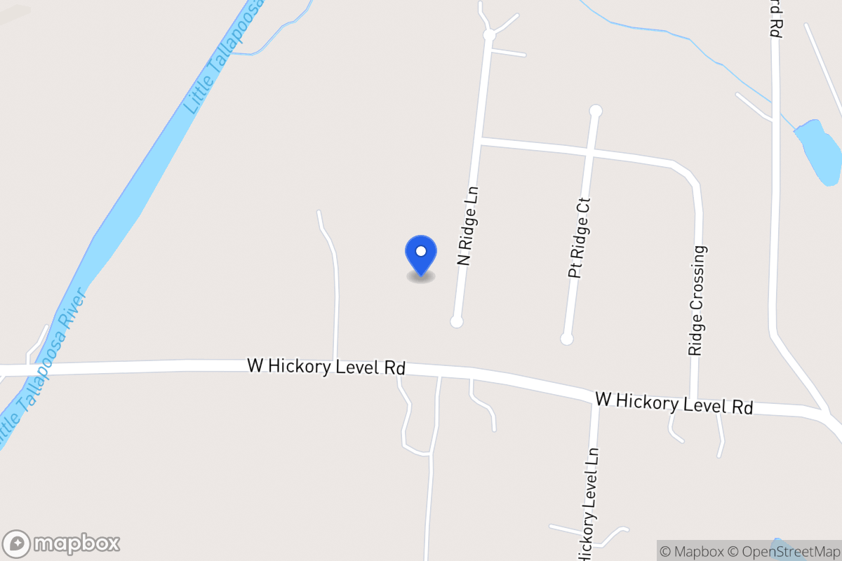 Map of 340 North Ridge Ln