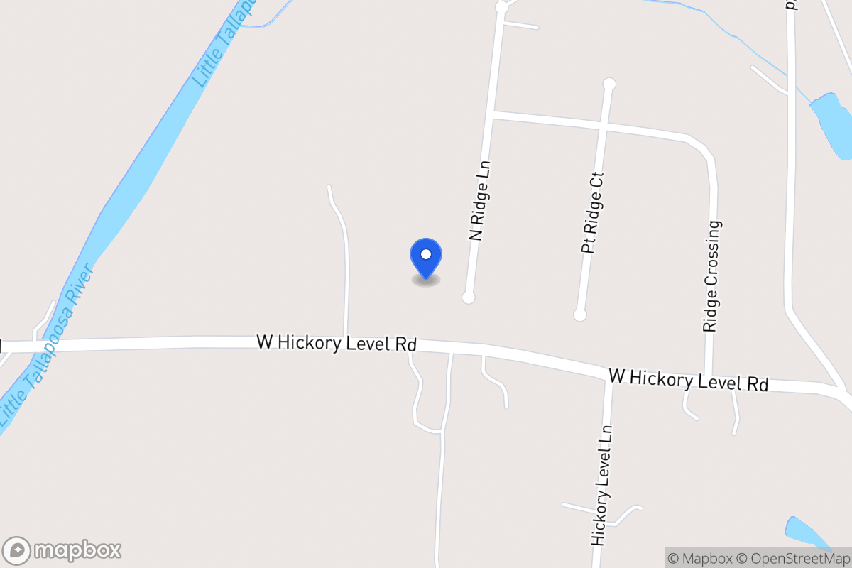 Map of 344 North Ridge Ln