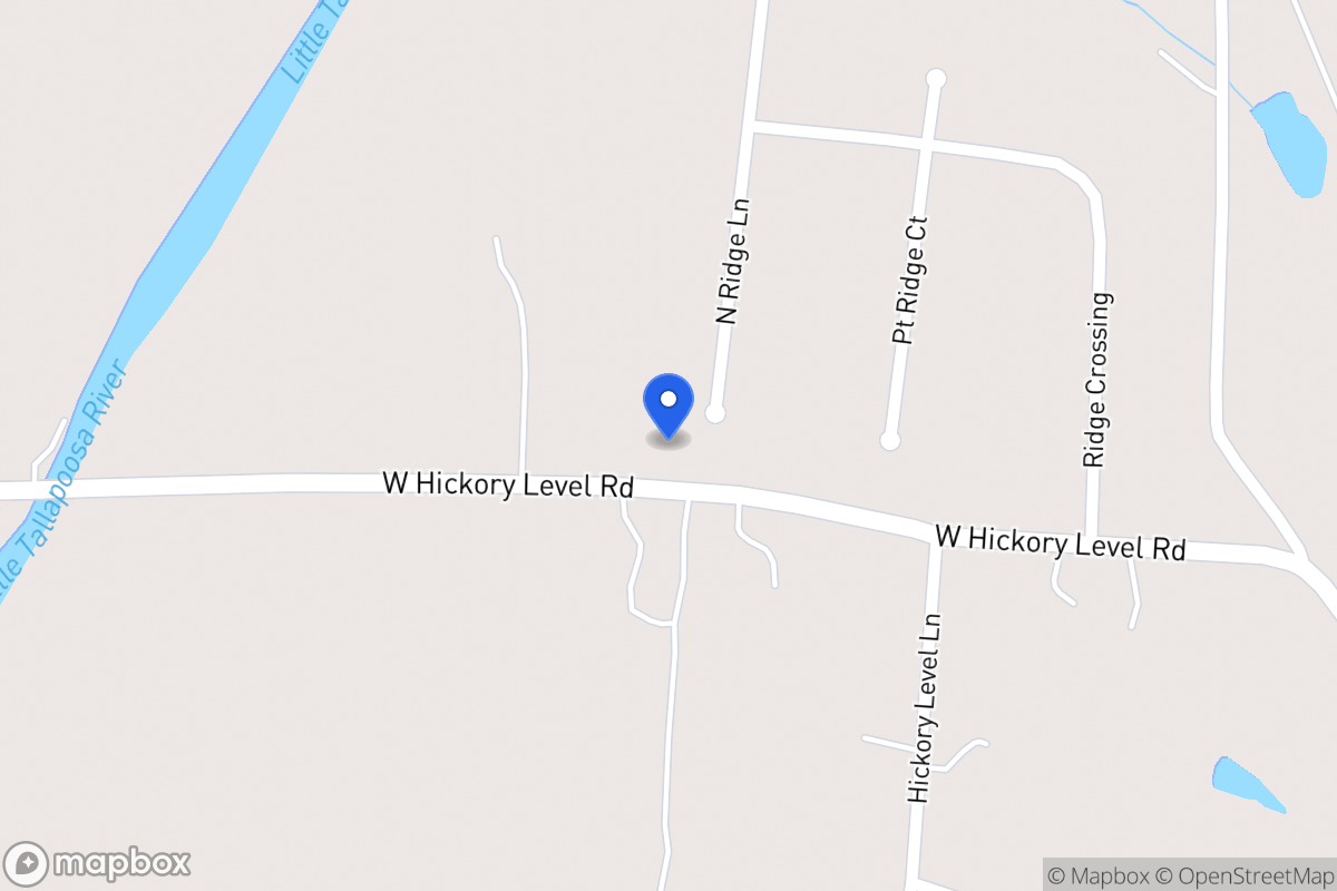 Map of 348 North Ridge Ln
