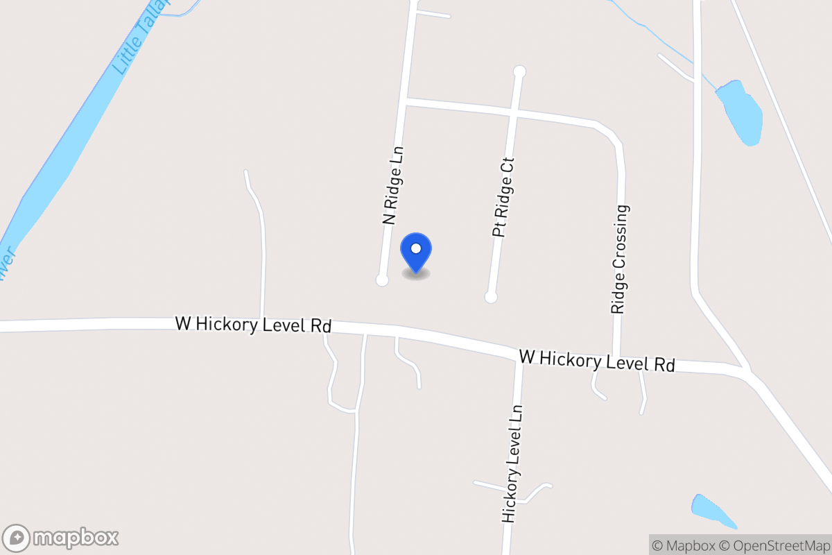 Map of 333 North Ridge Ln