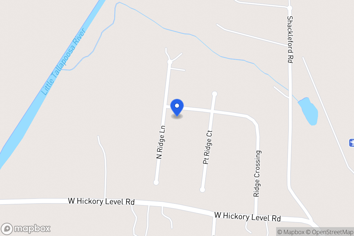 Map of 184 Ridge Xing