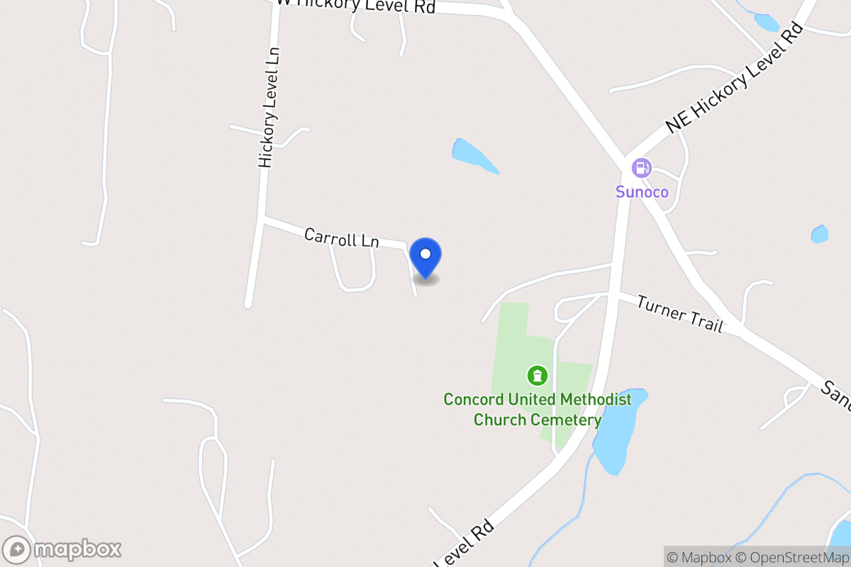 Map of 75 Carroll Ln