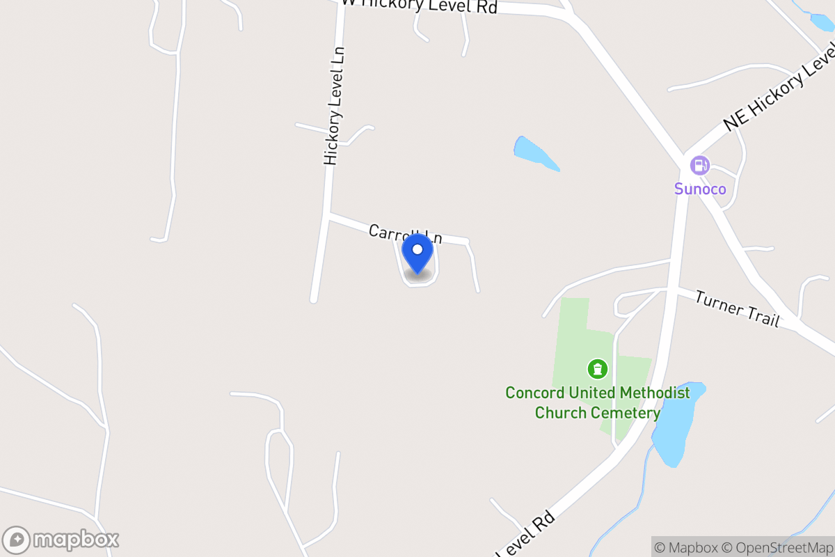 Map of 45 Carroll Ln