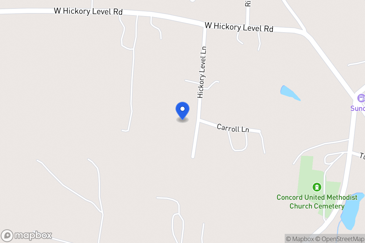 Map of 107 Hickory Level Ln