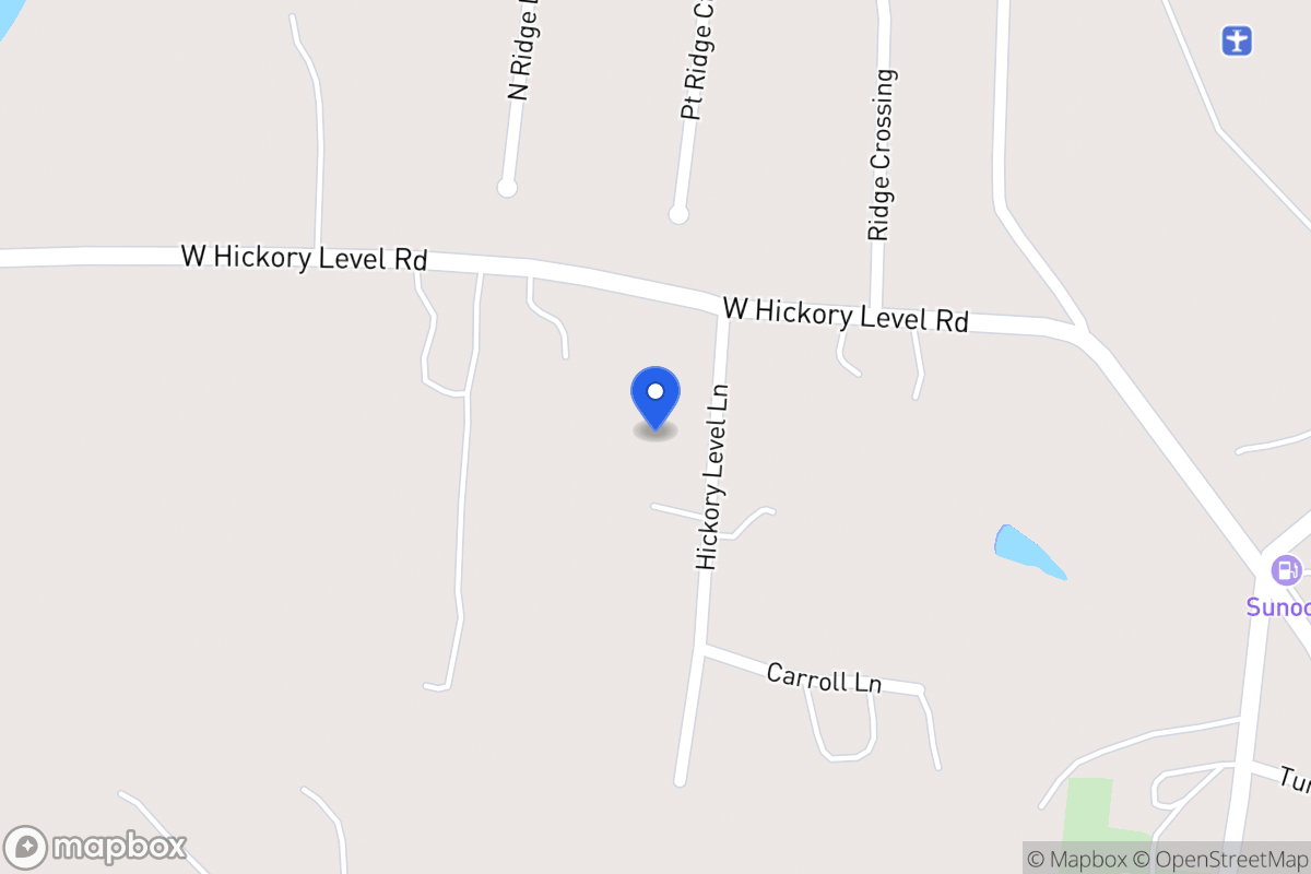 Map of 33 Hickory Level Ln