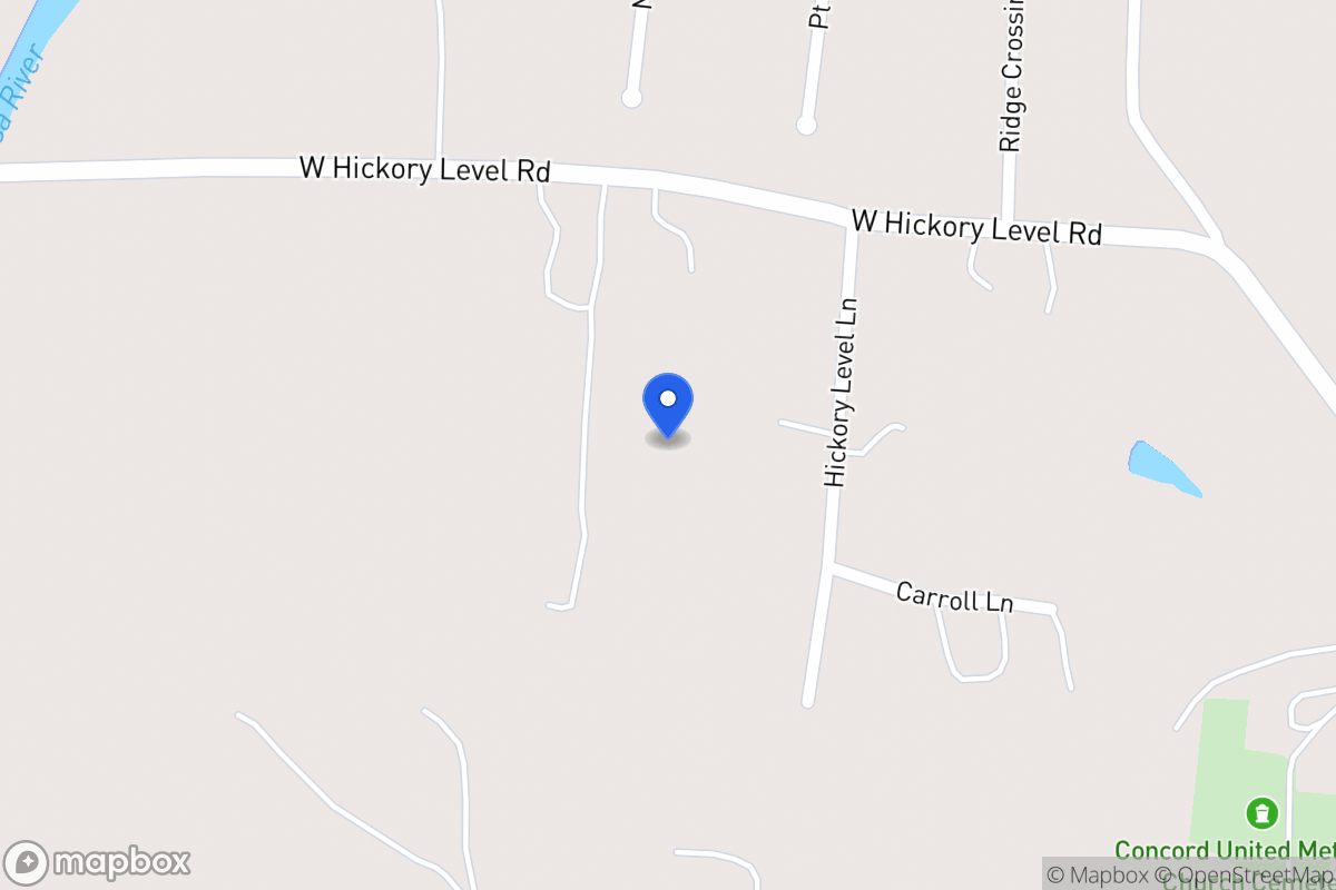 Map of 491 W Hickory Level Rd