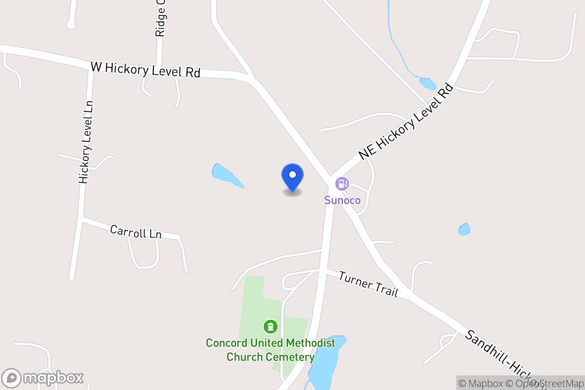 Map of 725 Hickory Level Rd