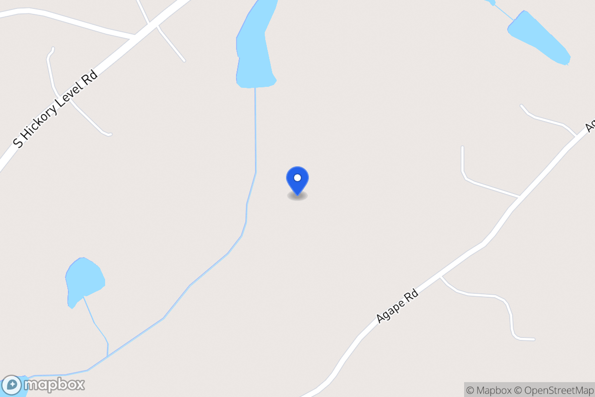 Map of 4461 S Hickory Level Rd