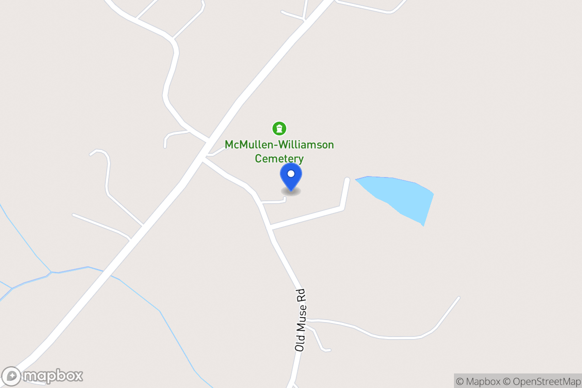 Map of 1227 Old Muse Rd
