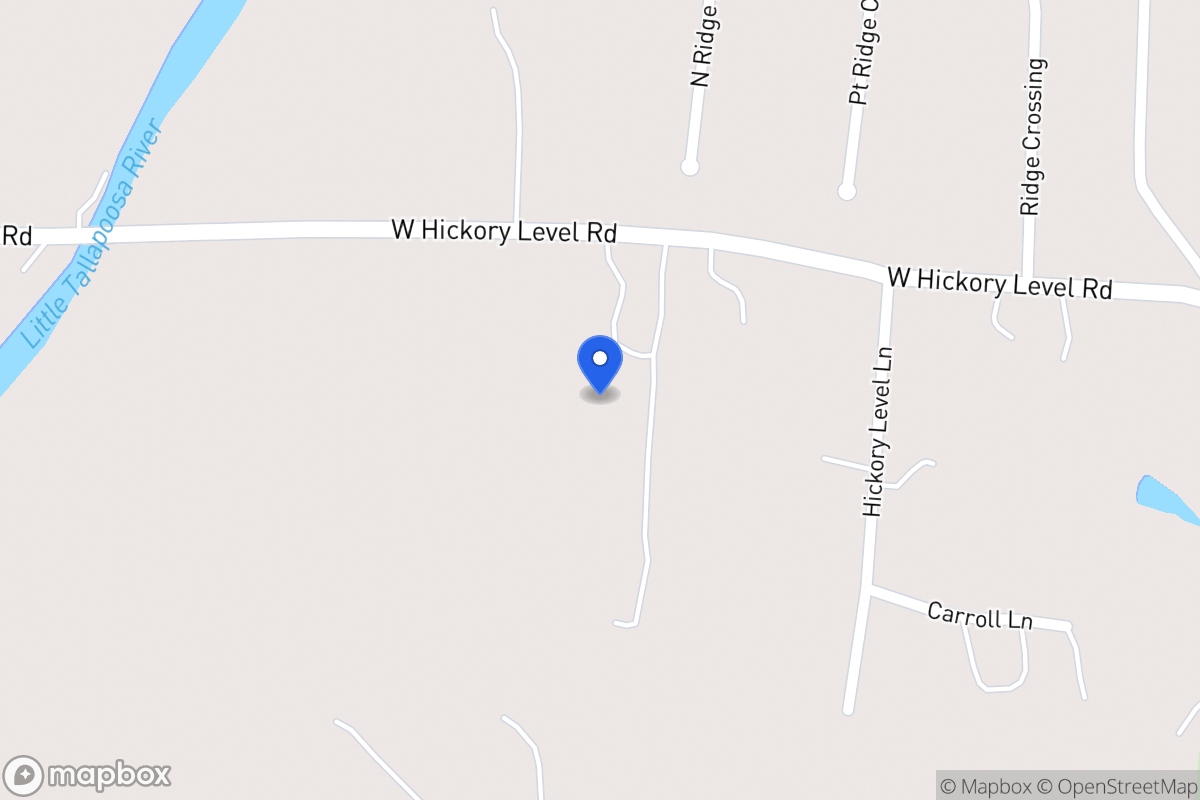 Map of 483 W Hickory Level Rd