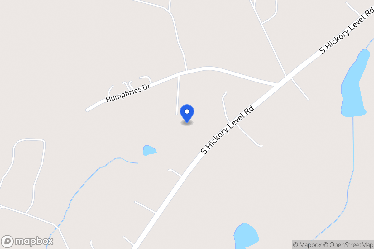 Map of Humphries Dr