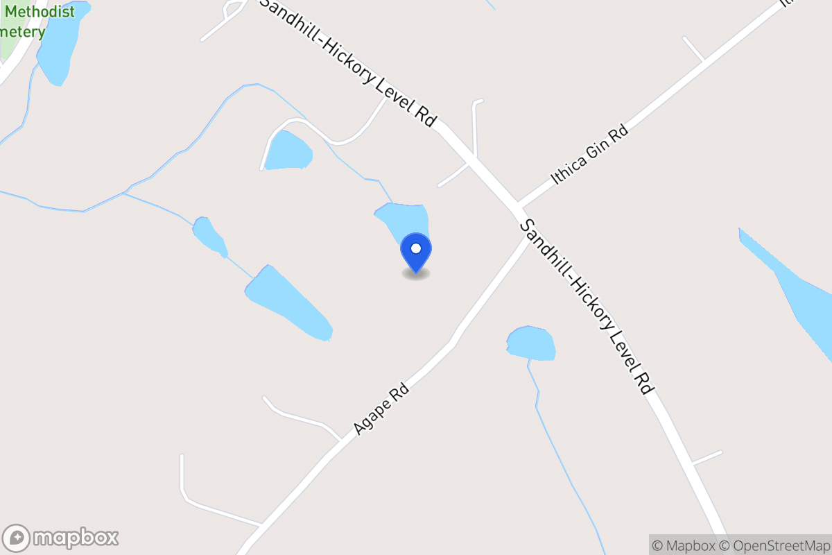 Map of 444 Agape Rd