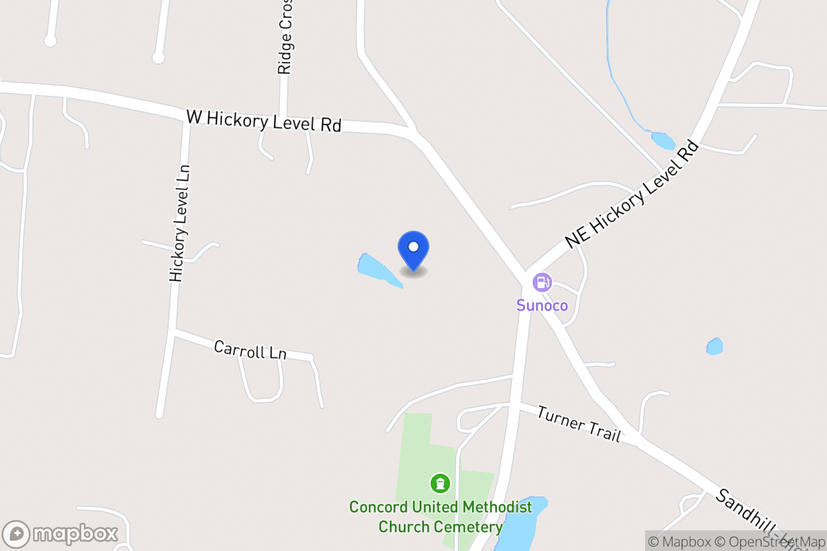 Map of 667 W Hickory Level Rd