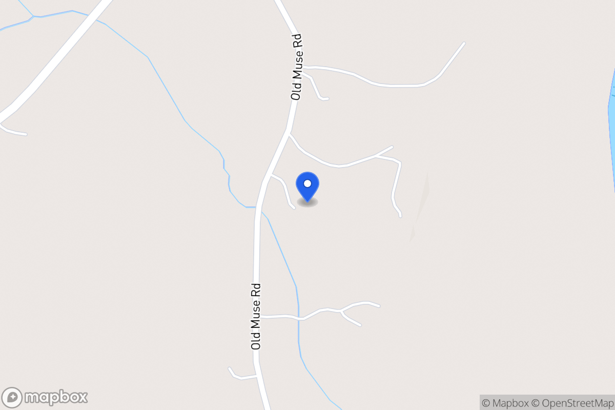Map of 1041 Old Muse Rd
