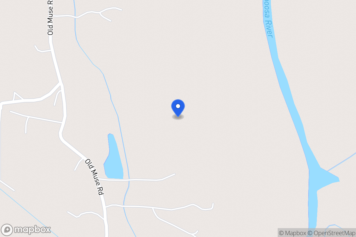 Map of 851 Old Muse Rd