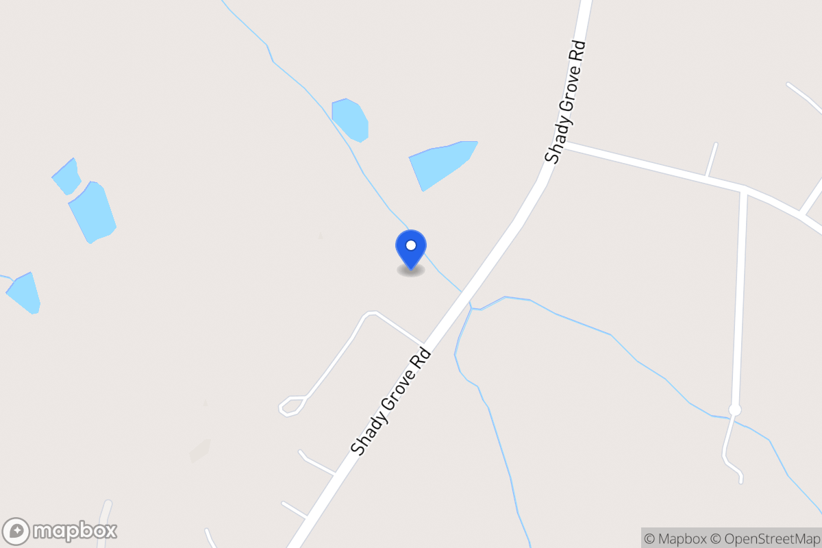 Map of 3504 Shady Grove Rd