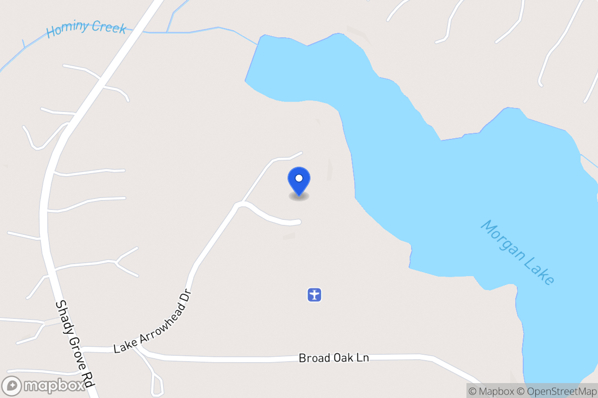 Map of 188 Lake Arrowhead Dr