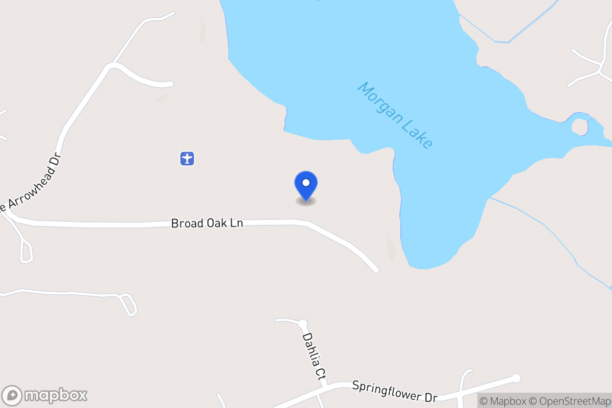 Map of 154 Broad Oak Ln