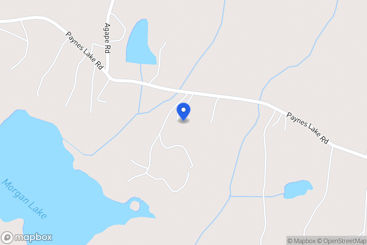 Map of 474 Paynes Lake Rd