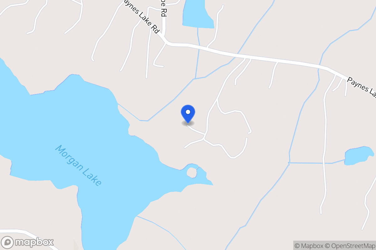 Map of 484 Paynes Lake Rd