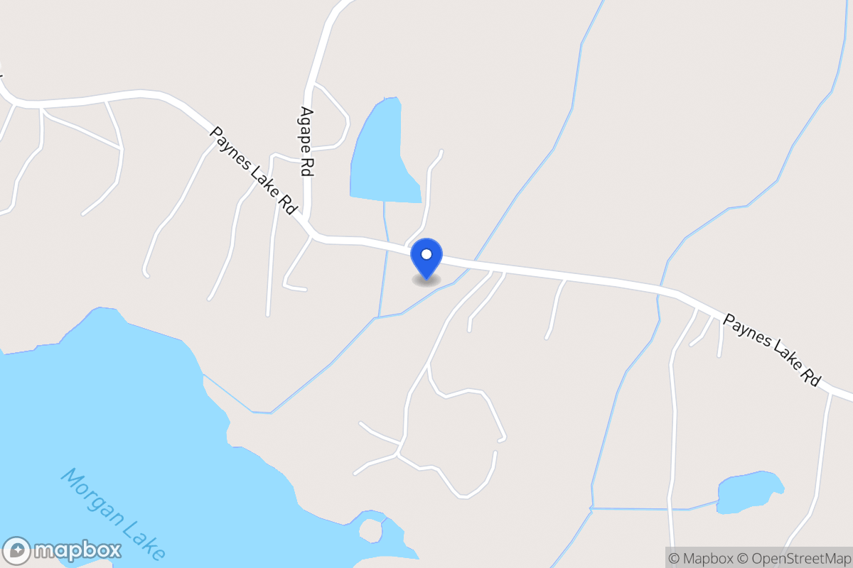 Map of 518 Paynes Lake Rd