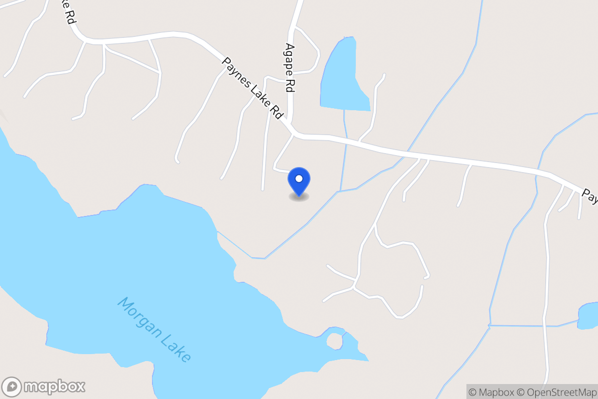 Map of 568 Paynes Lake Rd